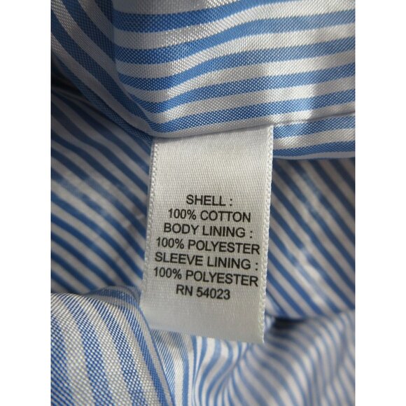 Banana Republic Jacket Small Military Coat Elbow Patches Utility Belt - Picture 12 of 13